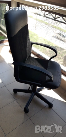 СТОЛ ВЪРТЯЩ СЕ НА КОЛЕЛЦА ЗА БЮРО, снимка 2 - Столове - 53747102