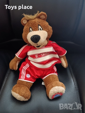 Оригинално колекционерско мече Байерн Мюнхен Bayern Munich, снимка 2 - Фен артикули - 52659640