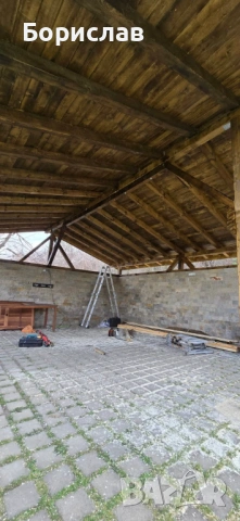 Ремонт на покриви изживяване на навеси и беседки , снимка 16 - Ремонти на покриви - 53822379