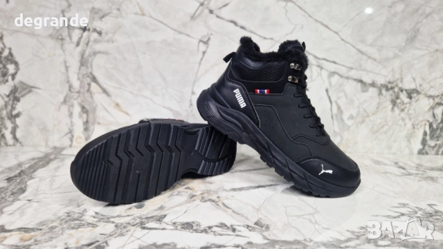 Мъжки спортни боти с вата Puma, снимка 2 - Мъжки боти - 52587439