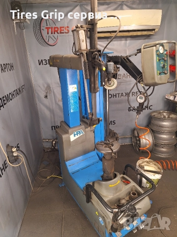 HPA AUTOMATIC роботизирана машина за монтаж/демонтаж на гуми 