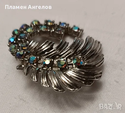 Стара дамска брошка , снимка 4 - Антикварни и старинни предмети - 49712949