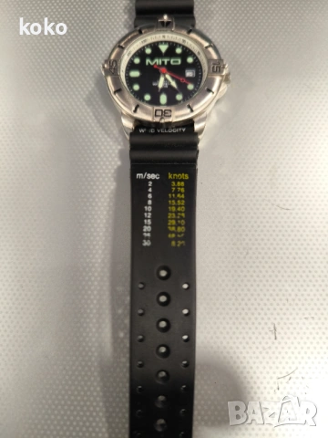 Часовник Mito тип diver 100m, снимка 2 - Мъжки - 53703591