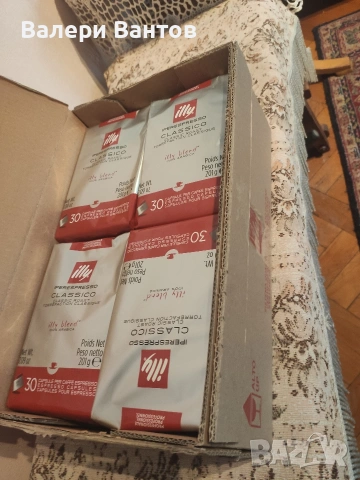 Illy iperespresso капсули 4 пакета х 30 бр. за професионална машина , снимка 8 - Кафемашини - 53165734