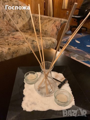 Свещник с 2 свещи