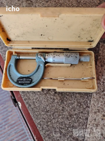 Микрометър mitutoyo шублер, снимка 2 - Шублери - 51165171