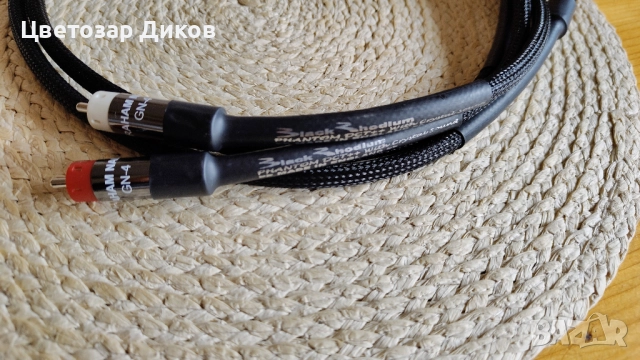 Black Rhodium Phantom DCT++ With Crystal Sound+GN-4 Rhodium RCA Connector, снимка 2 - Аудиосистеми - 52584762
