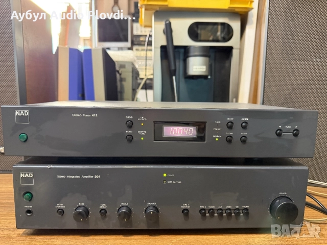 NAD 304 УСИЛВАТЕЛ и NAD 412 РАДИО, снимка 2 - Ресийвъри, усилватели, смесителни пултове - 52184904