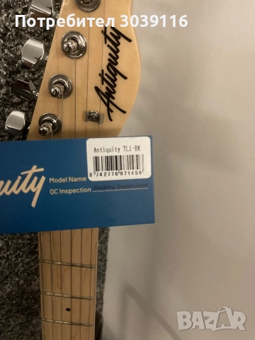 Електрическа китара Telecaster, снимка 7 - Китари - 51638400