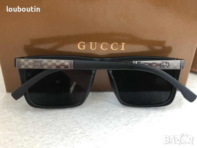 Gucci класически мъжки слънчеви очила с поляризация, снимка 10 - Слънчеви и диоптрични очила - 41742590