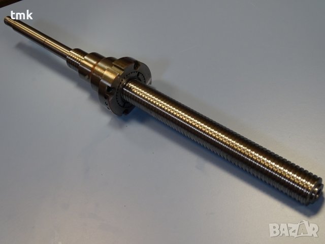 Сачмено-винтова двойка L-770 mm, Ф 40 mm, снимка 5 - Резервни части за машини - 41491144