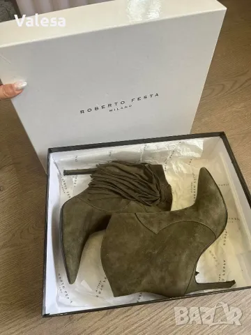 Roberto Festa боти естествена кожа, снимка 2 - Дамски боти - 48724421