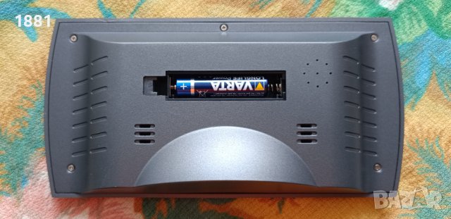 Стайна метеорологична станция с часовник - аларма и календар. Нова., снимка 4 - Други стоки за дома - 41471372