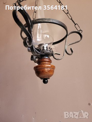 красив абажур , снимка 1 - Лампи за таван - 42004958