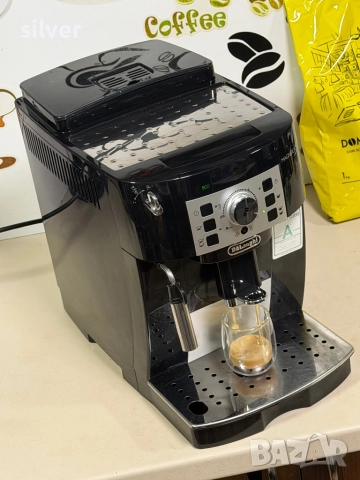 Кафемашина кафе автомат delonghi magnifica S с гаранция, снимка 6 - Кафемашини - 52880996