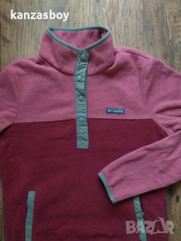 Columbia Foster Creek Pullover - страхотен дамски полар КАТО НОВ, снимка 4 - Блузи с дълъг ръкав и пуловери - 39365785