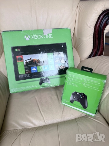 Xbox One с контролер (boxed) в кутия и контролер с кутия, снимка 2 - Xbox конзоли - 52938937