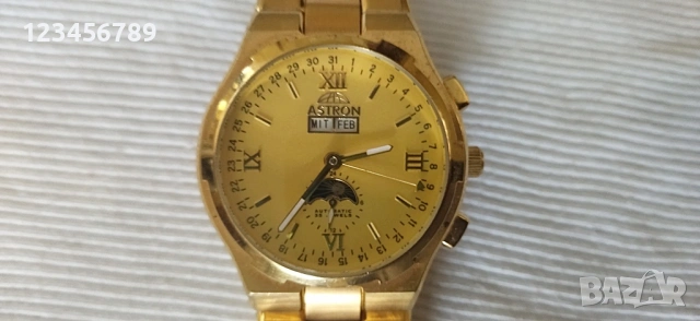 Автоматичен швейцарски часовник, запазен, работещ