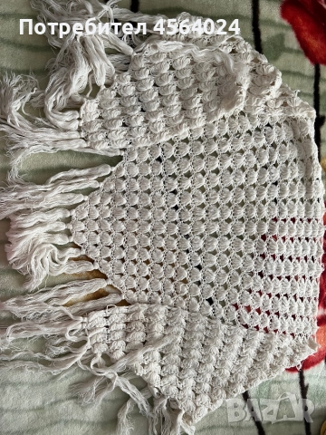Плетен шал, снимка 2 - Шалове - 52207014
