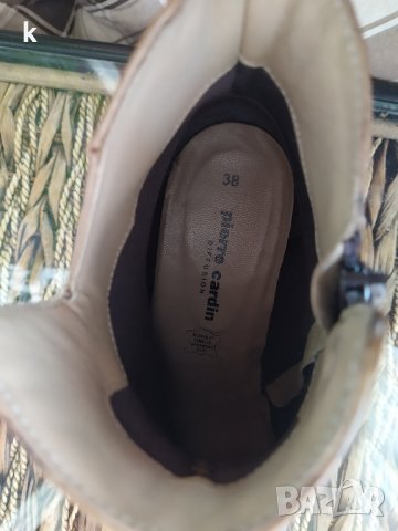 Боти естествена кожа, снимка 4 - Дамски боти - 39924864