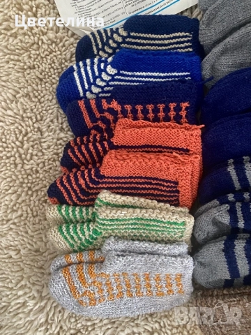 Домашни вълнени терлици, снимка 3 - Други - 47593838