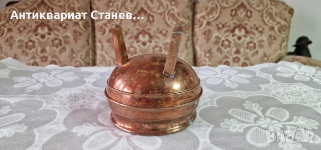 Медна малка кашпа, снимка 5 - Саксии и кашпи - 52103283