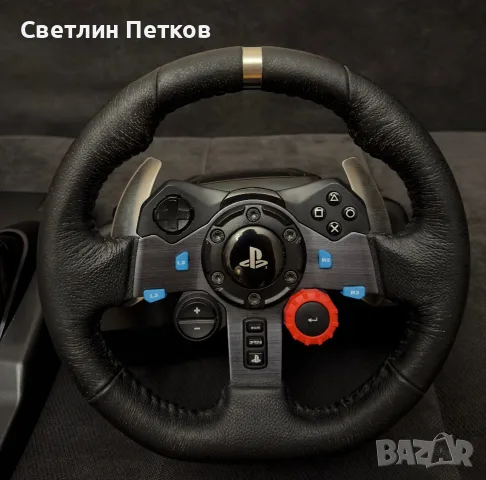 Logitech G29 волан + педали, снимка 2 - Други игри и конзоли - 55975296