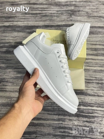 Alexander McQueen Бели Дамски Маратонки 