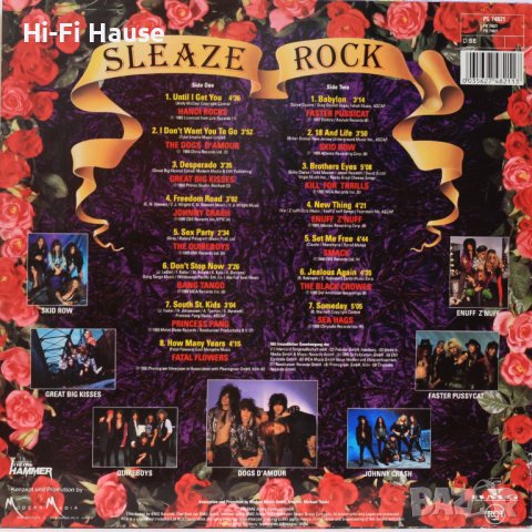 Sleaze Rock - Smash It-Грамофонна плоча -LP 12”, снимка 2 - Грамофонни плочи - 39637125