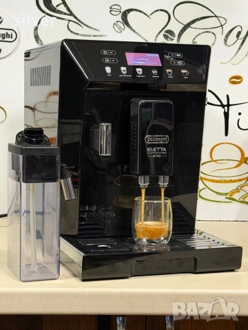 Кафемашина кафе автомат delonghi ELETTA TOP с гаранция, снимка 4 - Кафемашини - 52702211