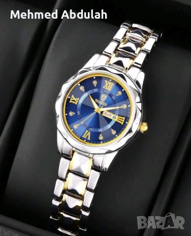 Различни модели дамски календарни светещи кварцови часовници, снимка 14 - Дамски - 52003183