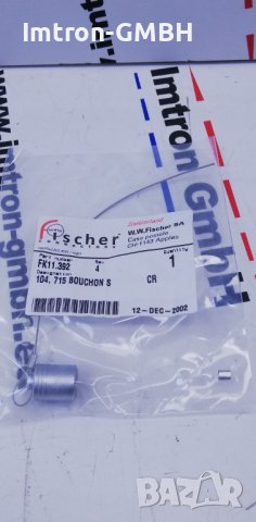 КАПАЧКА ЗА КОНЕКТОРИ FISCHER - 104 FISCHER CONNECTORS / ремък с кабел от неръждаема стомана - месинг, снимка 1 - Друга електроника - 40425550