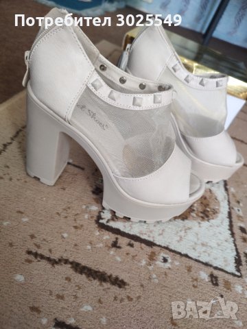 Обувки на ток, снимка 1 - Дамски обувки на ток - 41707178