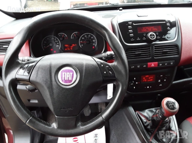 Fiat Doblo 1.4i-95кс. + Нова ГАЗ- BRC, снимка 15 - Автомобили и джипове - 53864193