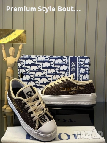 дамски кецове Christian Dior , снимка 2 - Кецове - 53653153