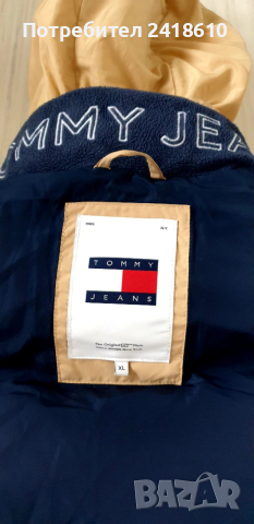 Tommy Hilfiger Mens Down Water Repellent Jacket Size XL  ОРИГИНАЛ! Мъжко Зимно пухено Яке!, снимка 5 - Якета - 53293525