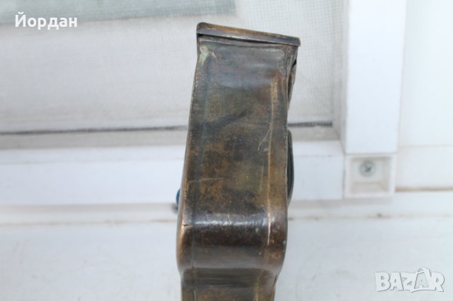 Стара бронзова кутия фишеци, снимка 4 - Антикварни и старинни предмети - 41552161
