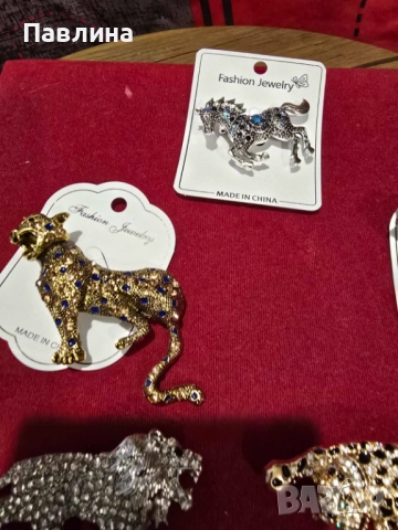 Брошки различни модели, снимка 6 - Други - 52849750