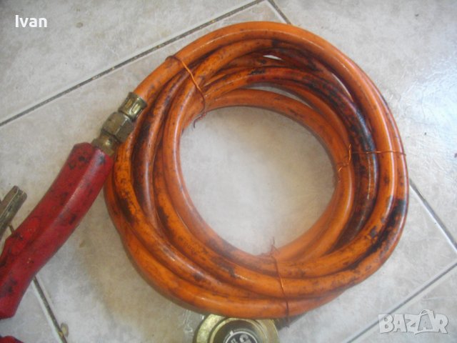 90см Газова Горелка За Покриви/Хидроизолации CFH с 5 м Маркуч и Редуциир Вентил-Оригинални-Отлична, снимка 9 - Други инструменти - 42121895