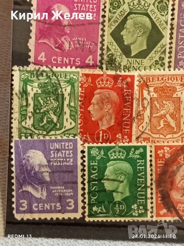 Стари пощенски марки от цял свят смесени СВЕТОВНИ ЛИДЕРИ за КОЛЕКЦИЯ ДЕКОРАЦИЯ 51603, снимка 7 - Филателия - 53209293