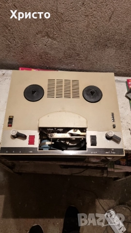 ретро магнетофон TESLA B5 работи! , снимка 5 - Грамофони - 46551303