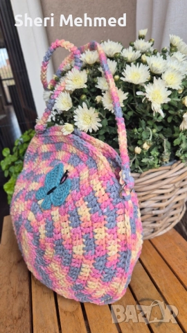 ръчно плетени чанти, снимка 14 - Чанти - 51996672