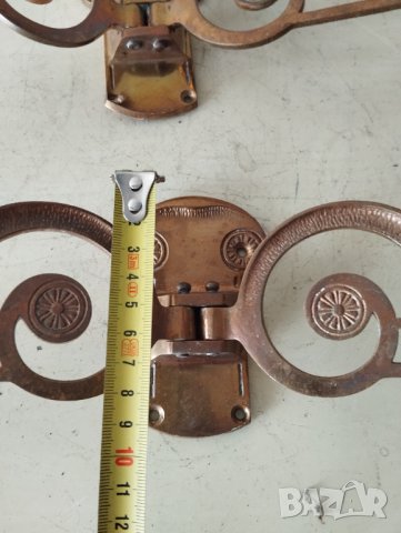 два свещници за пиано арт нуво-комплект, снимка 2 - Други ценни предмети - 41932024