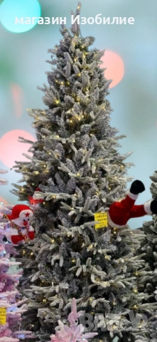 Коледна елха с вградени лампички по връхчетата, снимка 9 - Декорация за дома - 52315195