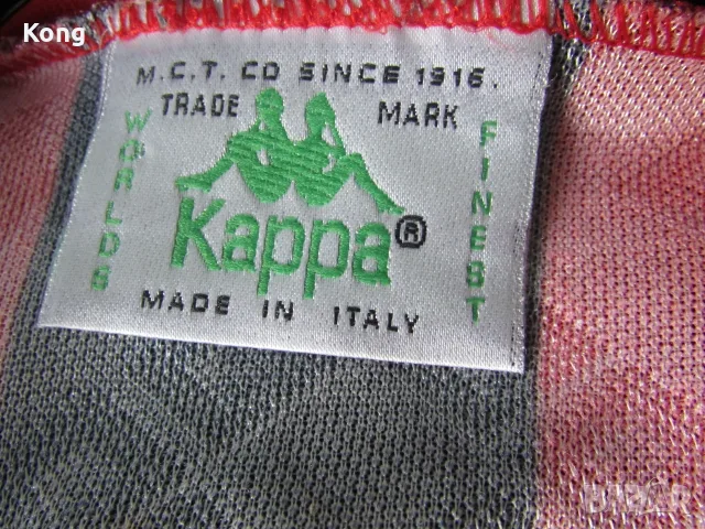 винтидж дълъг ръкав AC Milan kappa фланелка Италия Милан Ajax Холандия футболна тениска Аякс Левски, снимка 3 - Футбол - 56194747