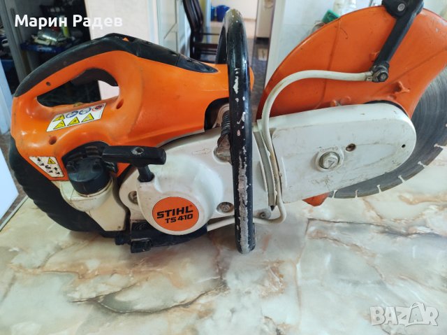 ъглошлайф STIHL TS410, снимка 2 - Други машини и части - 41917196