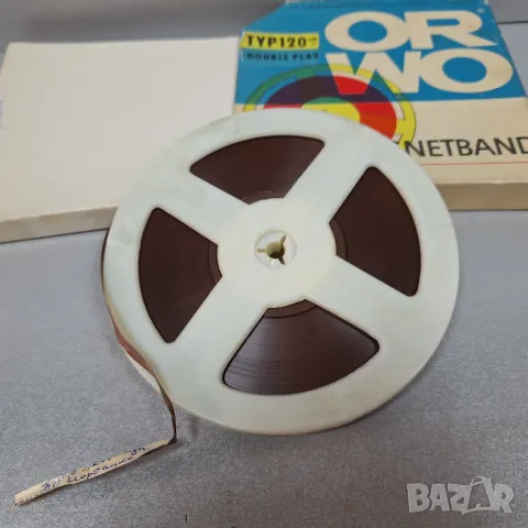 Магнетофонна ролка с лента ORWO TYP120 540m, снимка 3 - Аудио касети - 49712199