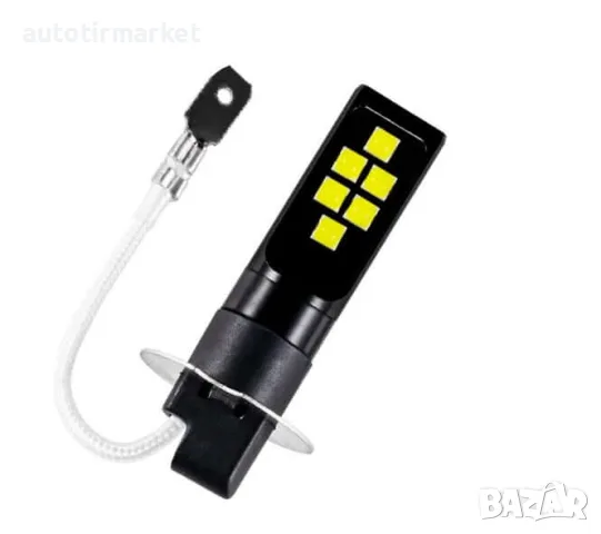 LED крушки H3 12V – NA284, снимка 2 - Аксесоари и консумативи - 56052455