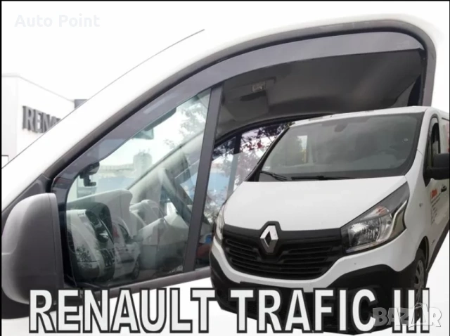 Ветробрани за OPEL VIVARO / RENAULT TRAFIC (2014+) (плюс Фикс прозорец) Неко