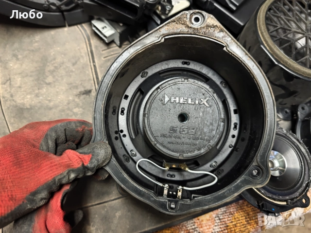 Комплект говорители тонколони афтърмаркет Хеликс за Ауди А6 ц6 4ф HELIX Audi A6 c6 4f, снимка 8 - Аксесоари и консумативи - 52458559